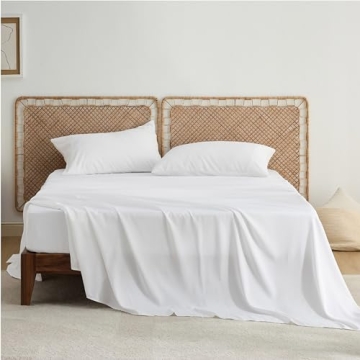 Bedsure Queen Size Cooling Bamboo Bed Sheets Offer Comfort