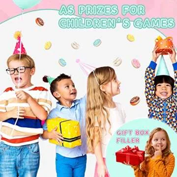 30 Pcs Mini Donut Squishies for Stress Relief Fun