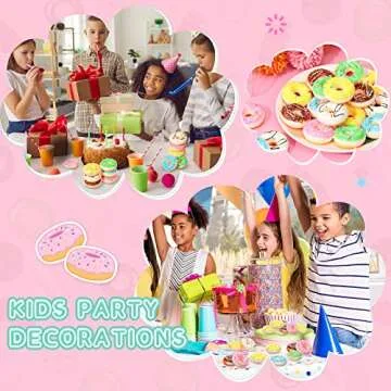 30 Pcs Mini Donut Squishies for Stress Relief Fun