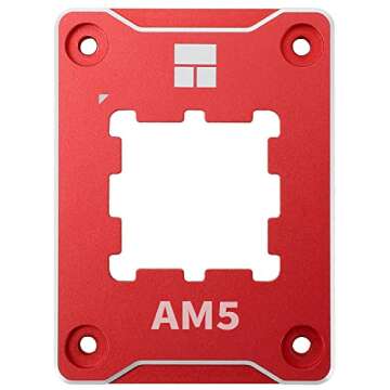 Thermalright CPU Contact Frame Anti-Bending Buckle for AM5 Secure Frame Kit Red