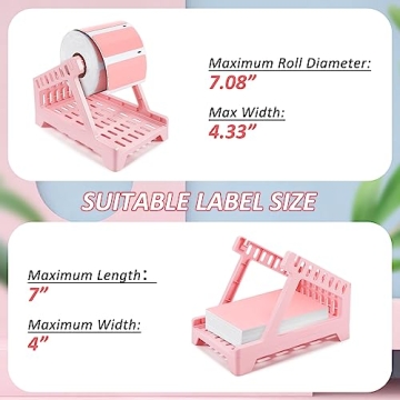 LERMITY Label Holder for Thermal Printers and Labels