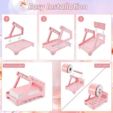 LERMITY Label Holder for Thermal Printers and Labels