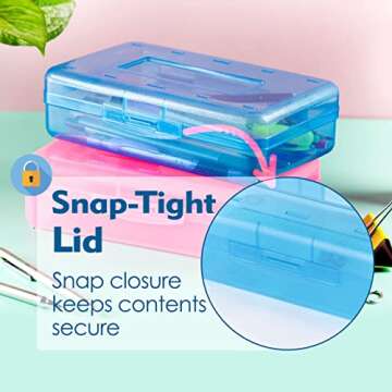 Mr. Pen Pencil Box Set - Colorful & Durable Storage