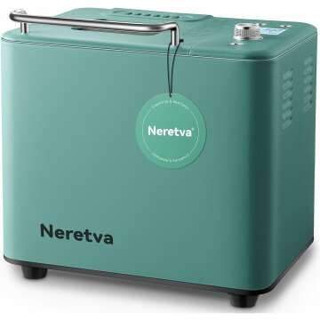 Neretva Bread Maker Machine 20-in-1 with Recipes