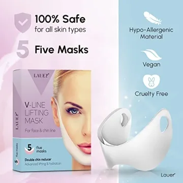 V Shaped Contouring Face Mask for Double Chin Reduction