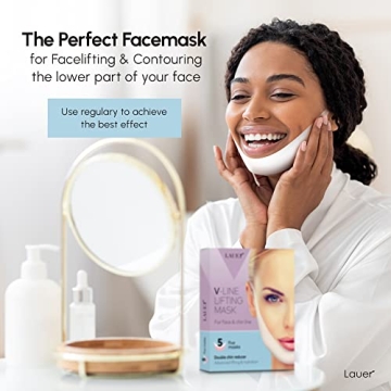 V Shaped Contouring Face Mask for Double Chin Reduction