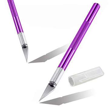 Craft Knife Set with 42 Blades for Precision Art Projects