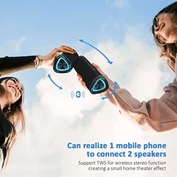 Vanzon V40 Portable Wireless Speaker with 24W Sound and 24H Playtime