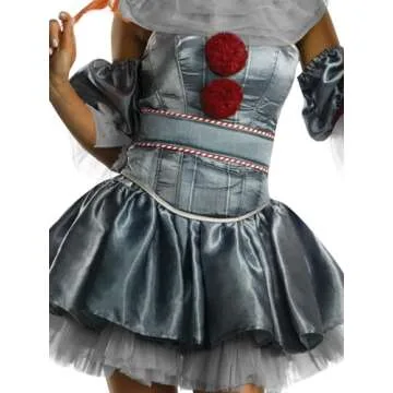 Pennywise Costume for Halloween & Themed Parties, Medium