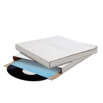 100 Strong LP Record Mailing Boxes | The Boxery 12.5" x 12.5"
