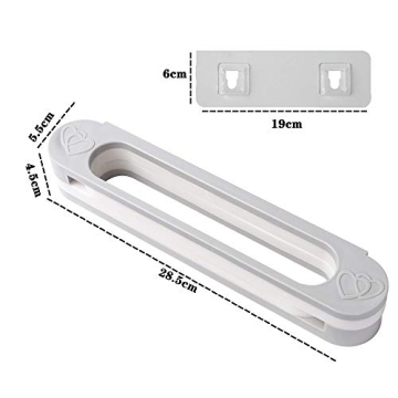 Tykoo Wall-Mounted Organizer - Versatile Shoe & Towel Storage