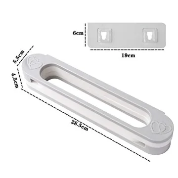 Tykoo Wall-Mounted Organizer - Versatile Shoe & Towel Storage