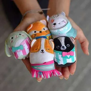 Squishmallows Squishville Series 6 - Mini Plush 5 Pack - Great Gifts