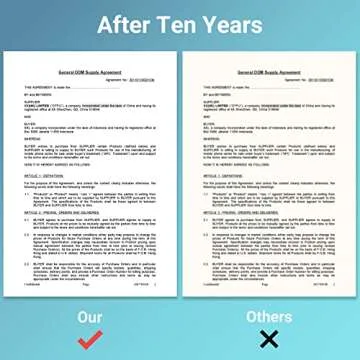 Odaro Thermal Printer Paper 8.5 x 11 US Letter Size Paper, Multipurpose Office White Paper - 100 sheets, Compatible with M08F, M832, MT800, MT800Q And Other Letter Portable Printers