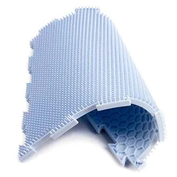 Sensory Mat Module Set of Massage Game Mats for Kids Orthopedic Massage Puzzle Floor Mats Sensory Toys for Autistic Children (Light-Colored)