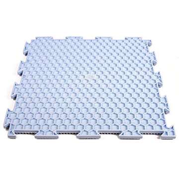 Sensory Mat Module Set of Massage Game Mats for Kids Orthopedic Massage Puzzle Floor Mats Sensory Toys for Autistic Children (Light-Colored)