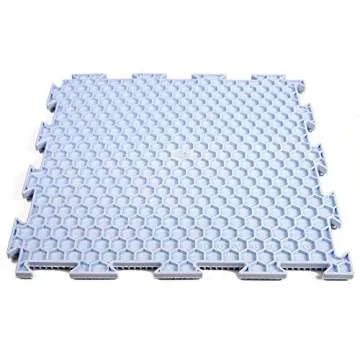 Sensory Mat Module Set of Massage Game Mats for Kids Orthopedic Massage Puzzle Floor Mats Sensory Toys for Autistic Children (Light-Colored)