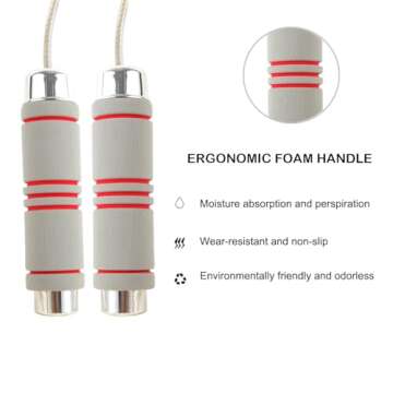 Jump Ropes for Fitness,Rope Skipping Kids,Jump Rope For Adults Lose Weighted,Best Cardio Workout & Endurance Training Gym