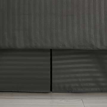 Queen Comforter Set 8 Piece Bed in a Bag with Bed Skirt