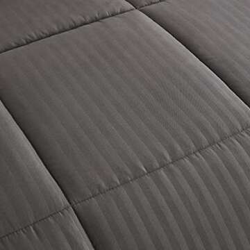 Queen Comforter Set 8 Piece Bed in a Bag with Bed Skirt