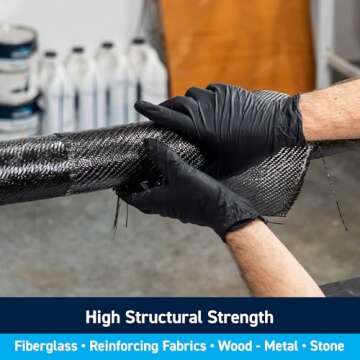 TotalBoat 5:1 Marine Epoxy Resin Kit for Bonding, Filleting, Coating, and Laminating - Use for Fiber...