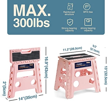 Flottian 13 Folding Step Stool for Home Use