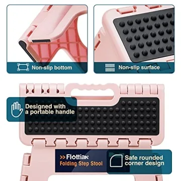 Flottian 13 Folding Step Stool for Home Use