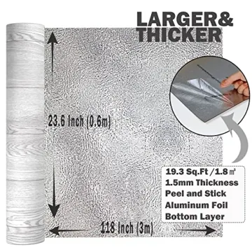 Oxdigi Vinyl Flooring Roll - Easy DIY for Any Room