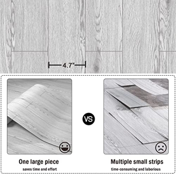 Oxdigi Vinyl Flooring Roll - Easy DIY for Any Room
