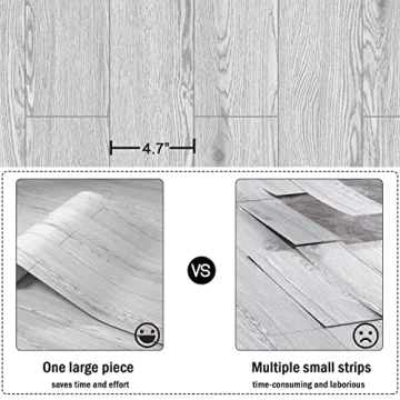 Oxdigi Vinyl Flooring Roll - Easy DIY for Any Room
