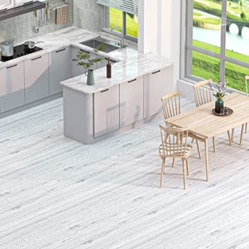 Oxdigi Vinyl Flooring Roll - Easy DIY for Any Room