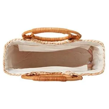 Tote Bag for Women Large Straw Beach Bag Summer Woven Tote Bags Straw Hobo Handbag Purse Fashion Moon Bag Bucket Bag 2023