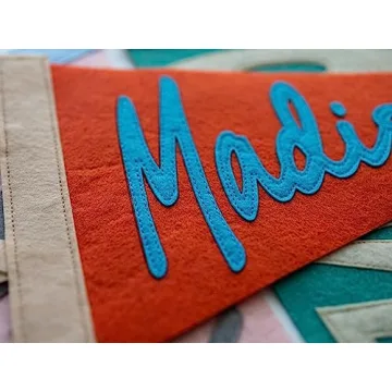 Rosanbella Personalized Name Pennant for Nursery Decor