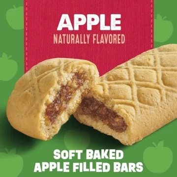 Mott's Soft Baked Apple Filled Bars - Real Fruit Snacks 5 Ct