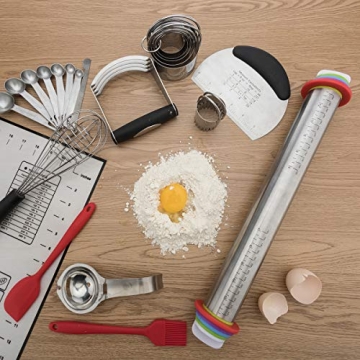 NASNAIOLL 11 Pcs Baking Set for Pastry and More