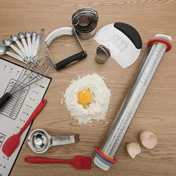 NASNAIOLL 11 Pcs Baking Set for Pastry and More