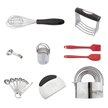 NASNAIOLL 11 Pcs Baking Set for Pastry and More