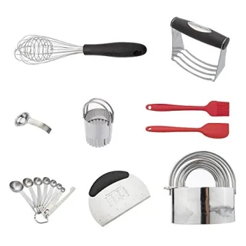 NASNAIOLL 11 Pcs Baking Set for Pastry and More