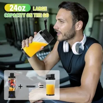 High-Powered Portable Blender for Travel and Gym Smoothies