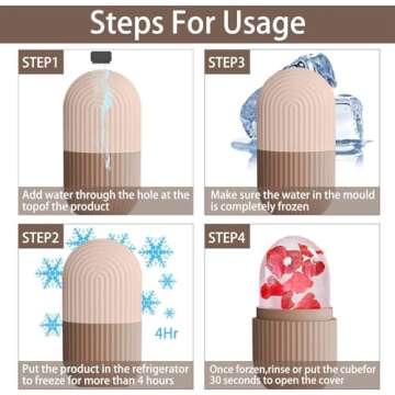 KOGITI Versatile Ice Mold for Facial Care and Massage