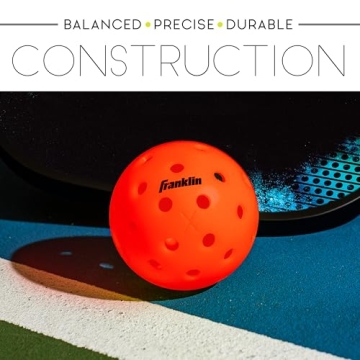 Franklin Sports X-40 Pickleball Balls - Durable & Approved