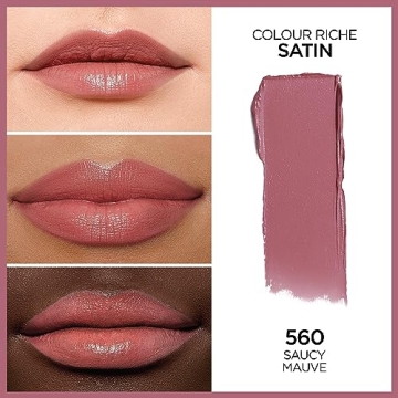 L’Oréal Colour Riche Satin Lipstick Saucy Mauve