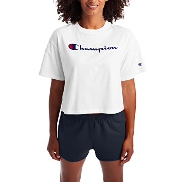Champion Women's Cropped Tee for Stylish Comfort