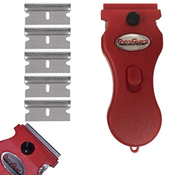 Werxrite RetraGuard Safety Razor Blade Scraper Induction Hob Glass Cooktop Stovetop & Other Hard Sur...