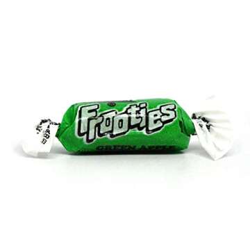 Green Apple Tootsie Roll Frooties Chewy Candy - 38.8 OZ 360-piece Bag (Gluten Free ~ Peanut Free)