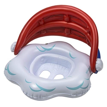 SwimSchool Rainbow Baby Pool Float for Infants 6-18 Months