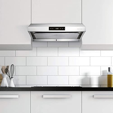 Hauslane 30" PS38 Pro Range Hood with Auto Clean