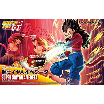 Super Saiyan 4 Vegeta Action Figure by Bandai - Must-Have Collectible