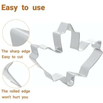 JOB JOL Thanksgiving Cookie Cutters Set for Festive Baking