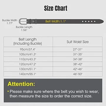 Stylish JASGOOD Women Leather Belt for All Occasions